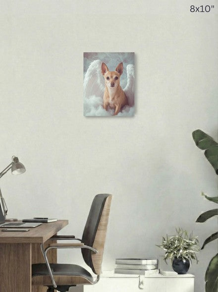 Canvas 8x10 room mockup
