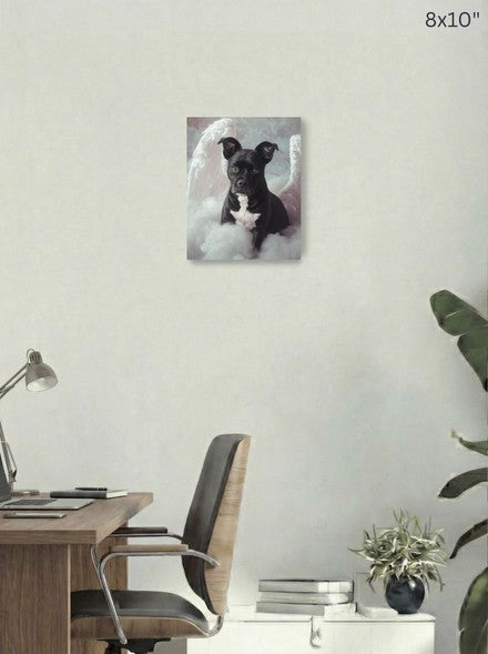 Canvas 8x10 room mockup