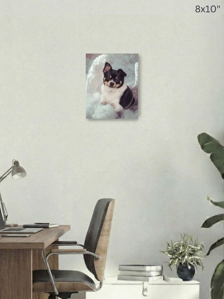 Canvas 8x10 room mockup