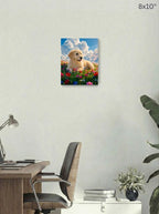 Canvas 8x10 room mockup