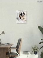 Canvas 8x10 room mockup