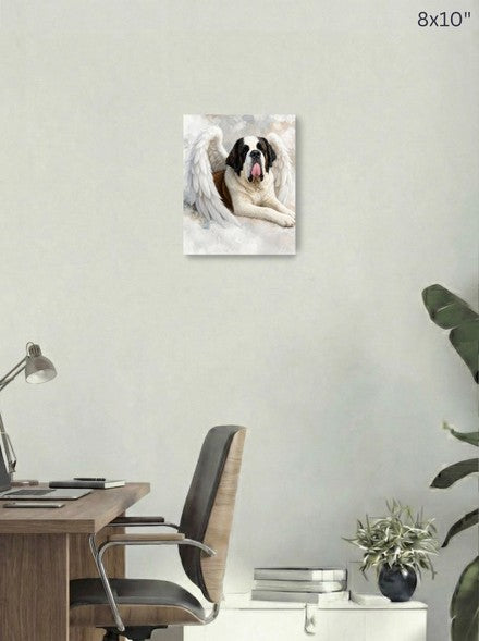 Canvas 8x10 room mockup