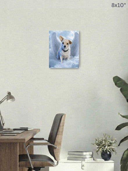 Canvas 8x10 room mockup