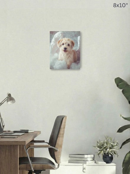 Canvas 8x10 room mockup