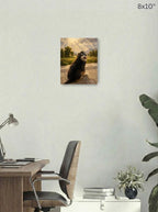 Canvas 8x10 room mockup