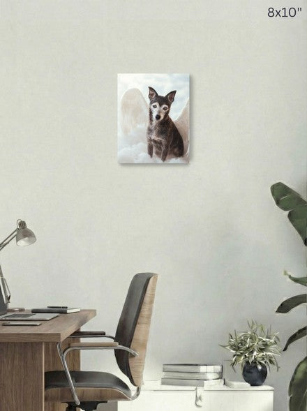 Canvas 8x10 room mockup