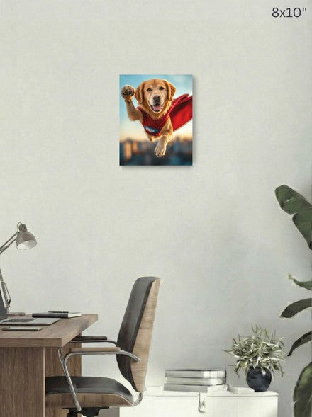 Canvas 8x10 room mockup