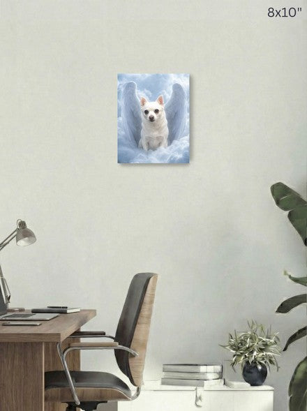 Canvas 8x10 room mockup