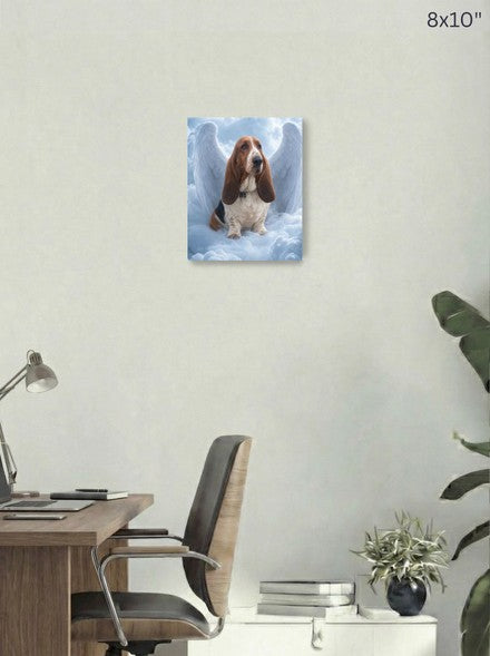 Canvas 8x10 room mockup