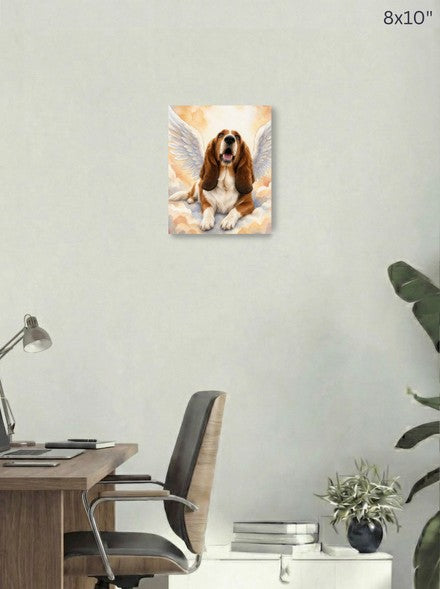 Canvas 8x10 room mockup