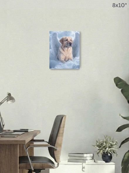 Canvas 8x10 room mockup
