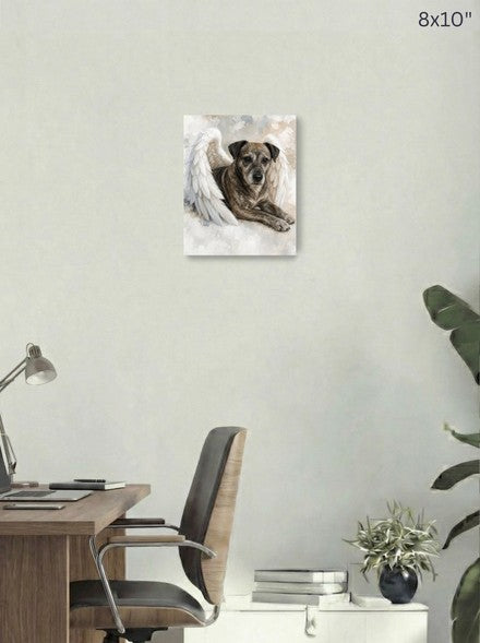Canvas 8x10 room mockup