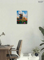 Canvas 8x10 room mockup