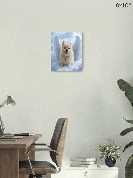 Canvas 8x10 room mockup