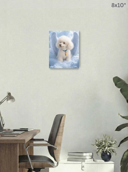 Canvas 8x10 room mockup