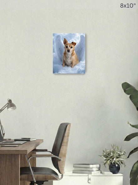 Canvas 8x10 room mockup