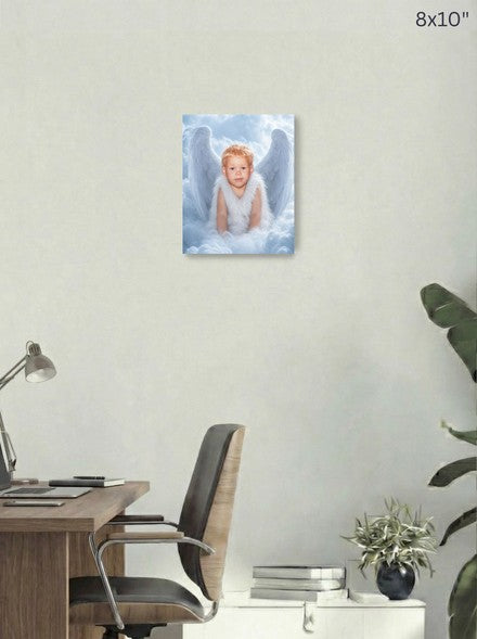 Canvas 8x10 room mockup