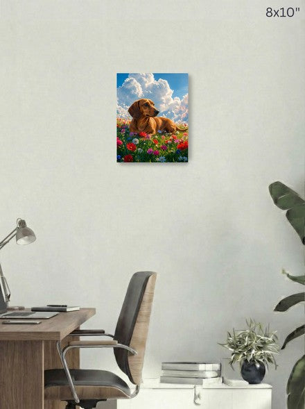 Canvas 8x10 room mockup