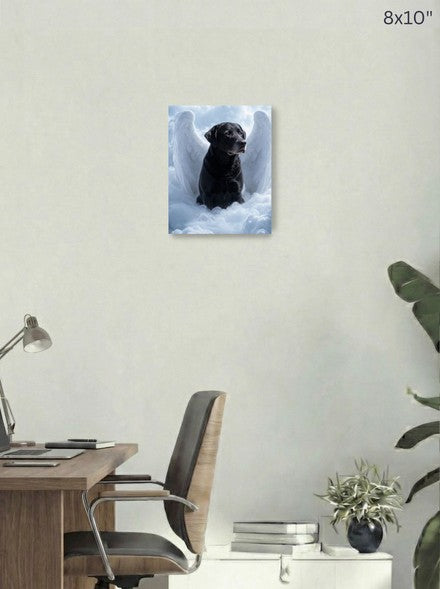 Canvas 8x10 room mockup