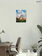 Canvas 8x10 room mockup