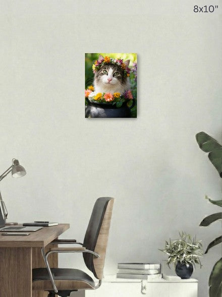 Canvas 8x10 room mockup