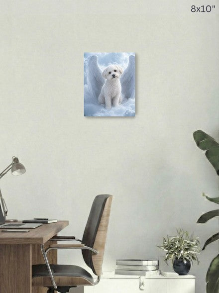 Canvas 8x10 room mockup
