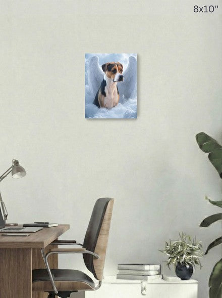 Canvas 8x10 room mockup