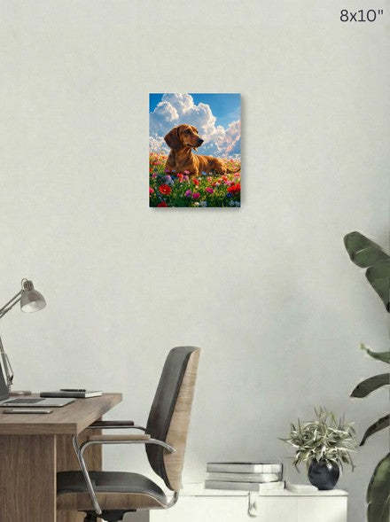 Canvas 8x10 room mockup