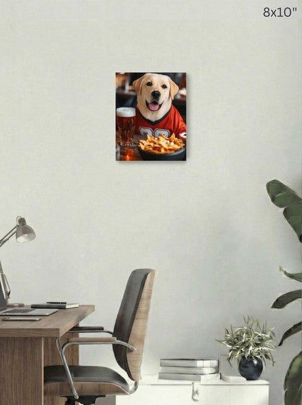 Canvas 8x10 room mockup