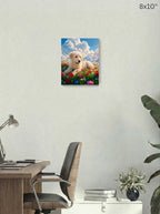 Canvas 8x10 room mockup