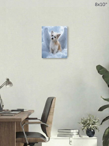 Canvas 8x10 room mockup