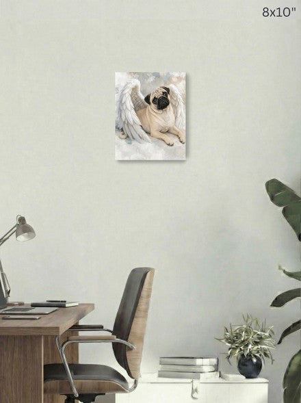 Canvas 8x10 room mockup
