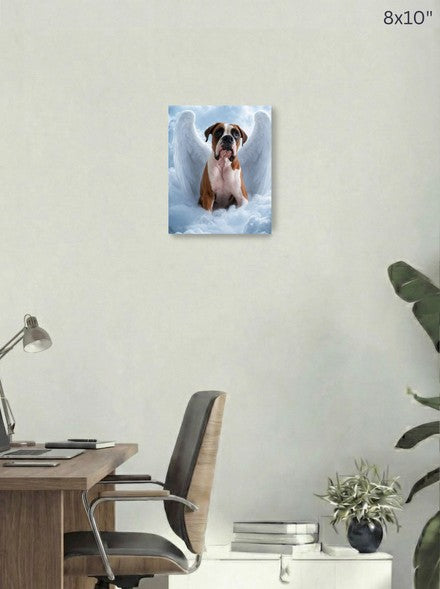 Canvas 8x10 room mockup