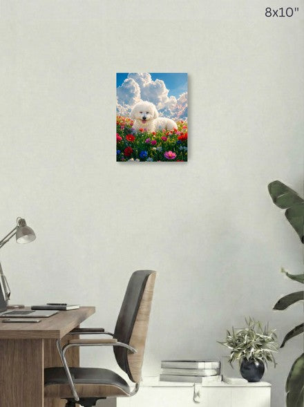 Canvas 8x10 room mockup