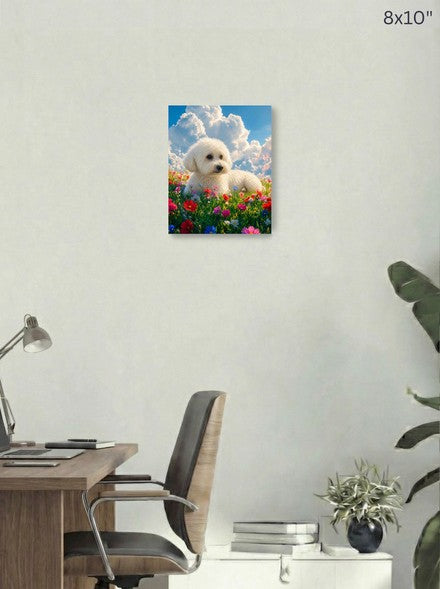 Canvas 8x10 room mockup