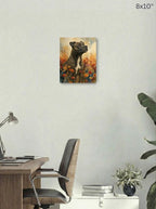 Canvas 8x10 room mockup
