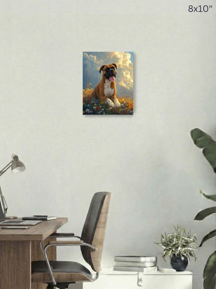 Canvas 8x10 room mockup