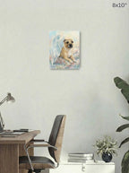 Canvas 8x10 room mockup