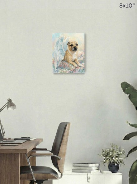 Canvas 8x10 room mockup