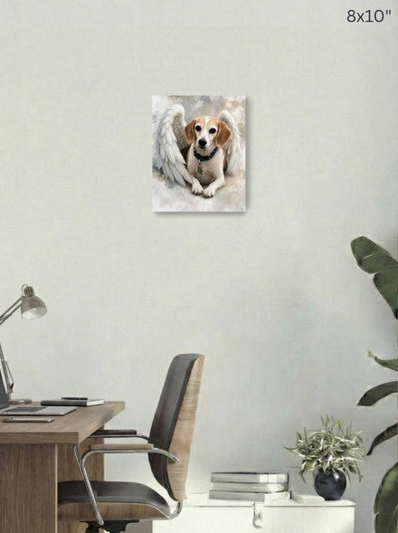 Canvas 8x10 room mockup