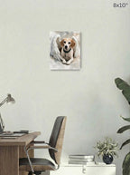 Canvas 8x10 room mockup