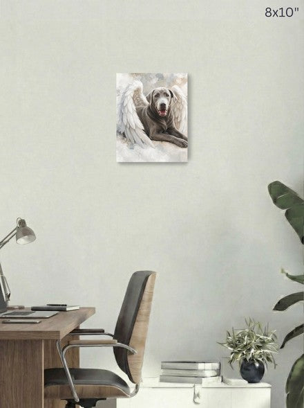 Canvas 8x10 room mockup