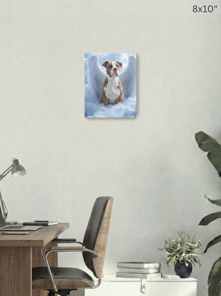 Canvas 8x10 room mockup