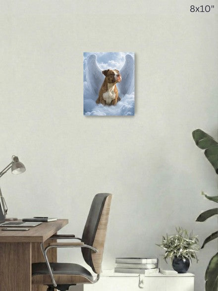 Canvas 8x10 room mockup