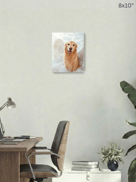 Canvas 8x10 room mockup