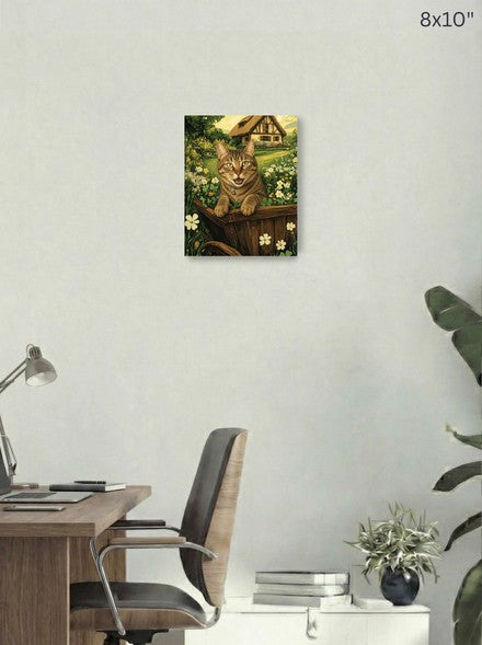 Canvas 8x10 room mockup