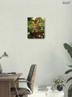 Canvas 8x10 room mockup