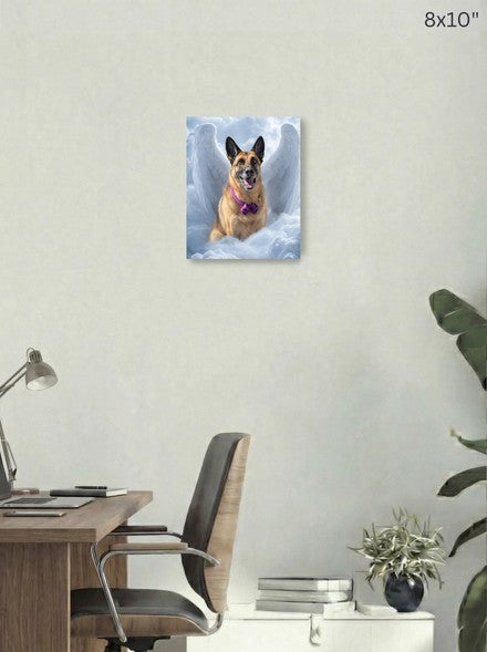 Canvas 8x10 room mockup