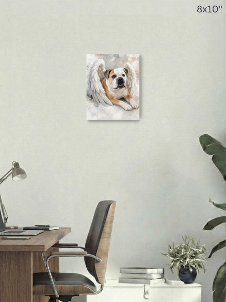 Canvas 8x10 room mockup