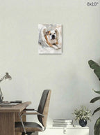 Canvas 8x10 room mockup